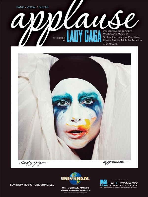 Applause&nbsp;&nbsp;Piano, Vocal and Guitar&nbsp;&nbsp;Buch