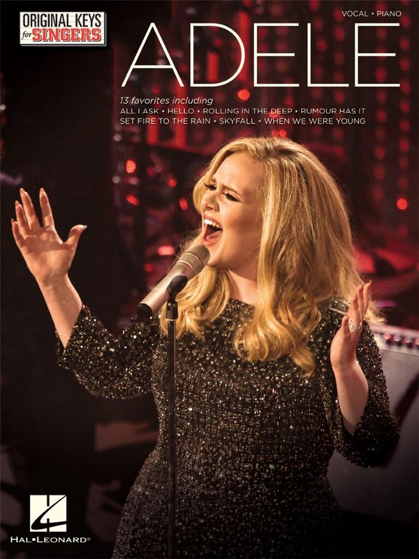 Adele: Original Keys For Singers&nbsp;&nbsp;Vocal and Piano&nbsp;&nbsp;Buch