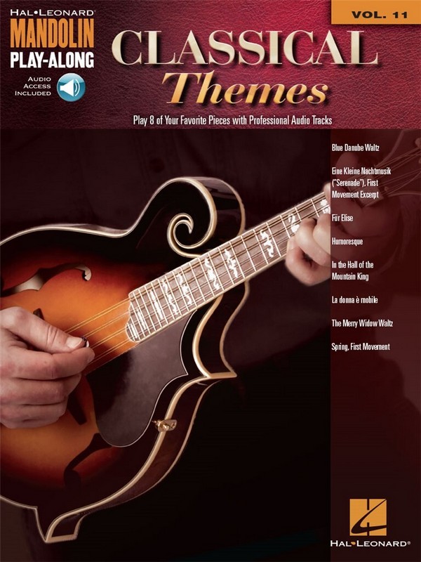  Classical Themes (+Online Audio)  for mandolin/tab  