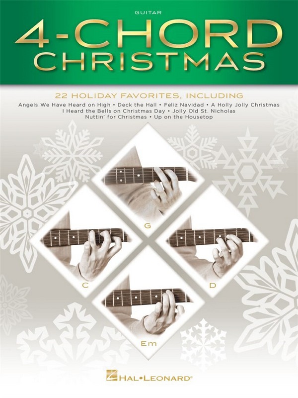 4-Chord Christmas&nbsp;&nbsp;Gitarre&nbsp;&nbsp;Buch