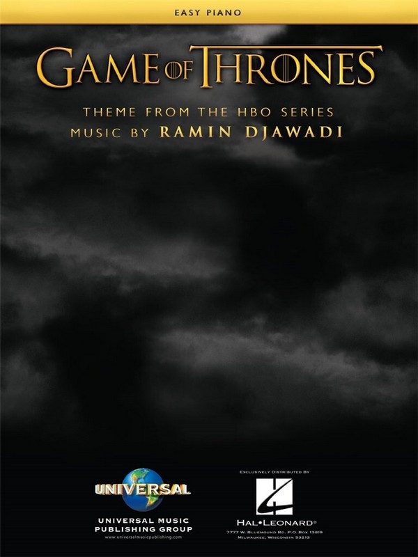 Game of Thrones (Theme from the HBO series)  for easy piano  