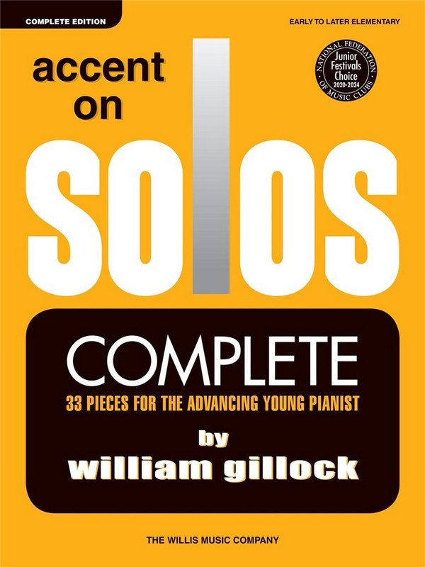Accent on Solos - complete Edition  for piano  