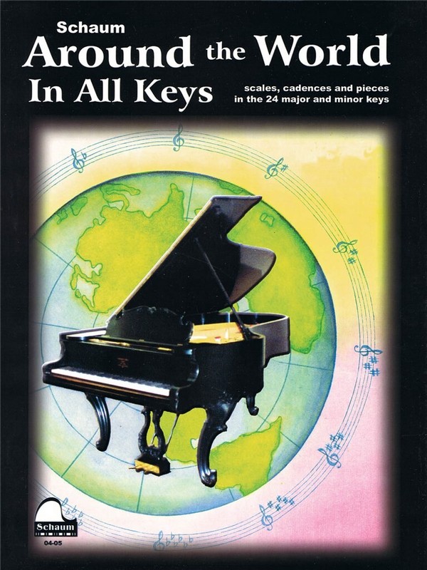 Around The World In All Keys  Klavier  Buch