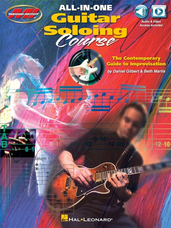 All-in-One Guitar Soloing Course (+Online Audio)  for guitar/tab  
