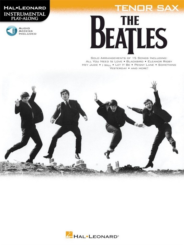  The Beatles (+Online-Audio)  for tenor saxophone  