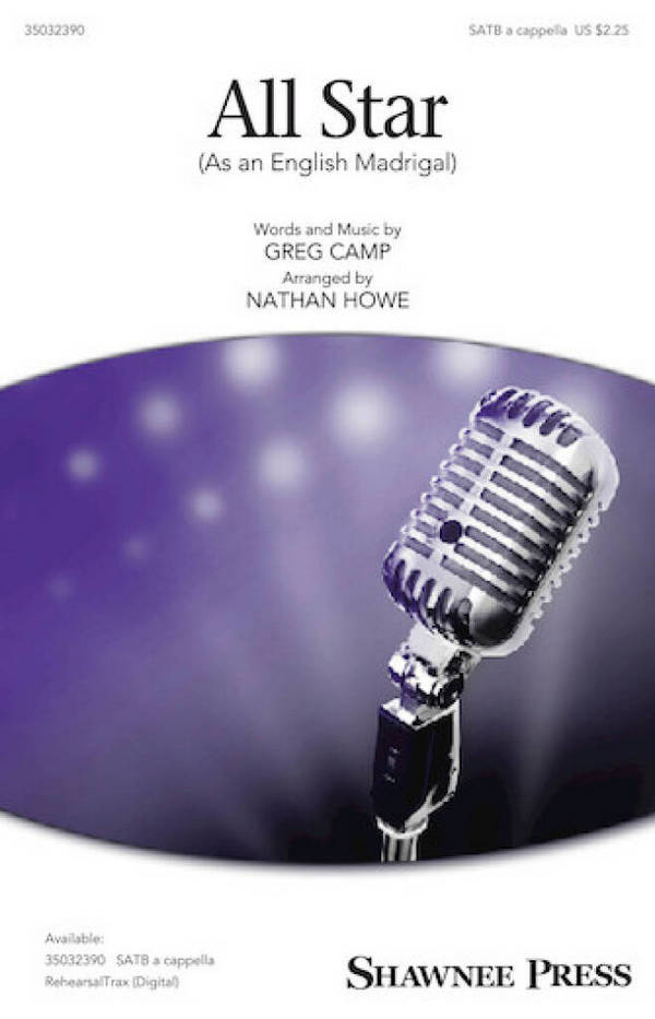 All Star (as An English Madrigal)&nbsp;&nbsp;SATB a Cappella&nbsp;&nbsp;Chorpartitur