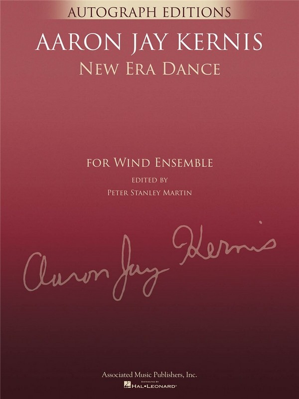 Aaron Jay Kernis, New Era Dance  Wind Ensemble  Partitur