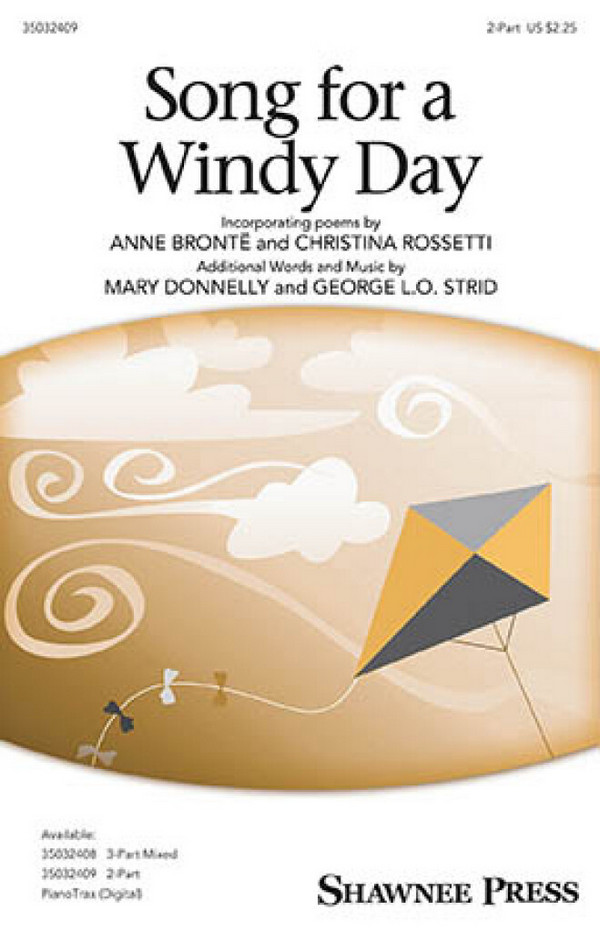 George L.O. Strid_Mary Donnelly, Song For A Windy Day&nbsp;&nbsp;2-Part Choir&nbsp;&nbsp;Chorpartitur
