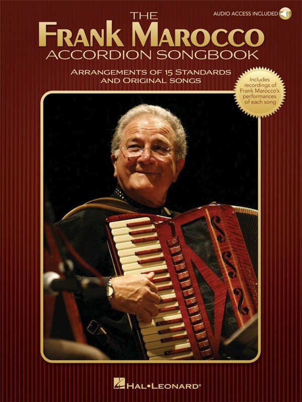 The Frank Marocco Accordion Songbook  for accordion  (Book+Online-Audio)