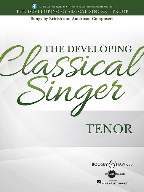 BHI93460 The developing classical Singer (+Audio Online Access)&nbsp;&nbsp;for tenor and piano&nbsp;&nbsp;