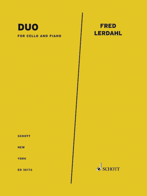 F. Lerdahl, Duo&nbsp;&nbsp;for cello and piano&nbsp;&nbsp;