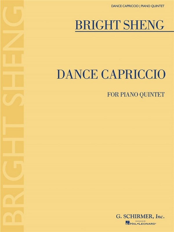Dance Capriccio For Piano Quintet&nbsp;&nbsp;Piano Quintet&nbsp;&nbsp;Partitur + Stimmen
