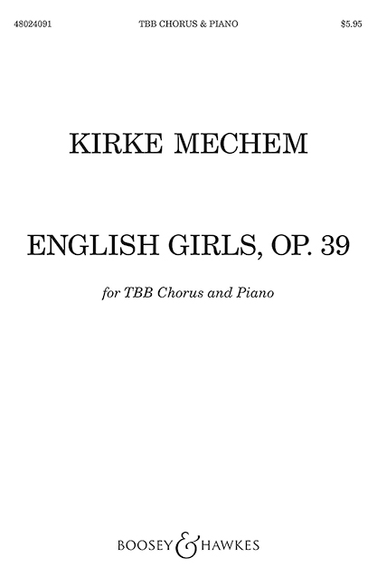 BHI48489 English Girls op.39&nbsp;&nbsp;for male chorus and piano&nbsp;&nbsp;