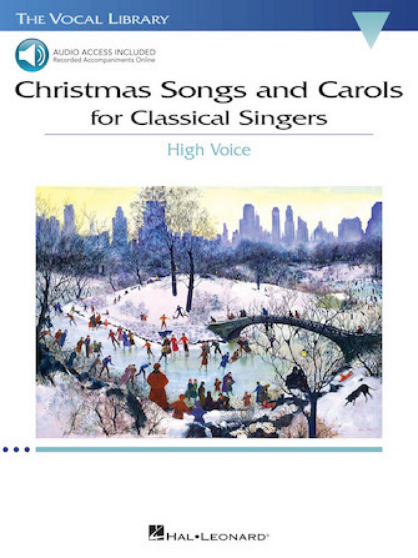 Christmas Songs and Carols for Classical Singers (+Online-Audio)&nbsp;&nbsp;for high voice and piano&nbsp;&nbsp; 