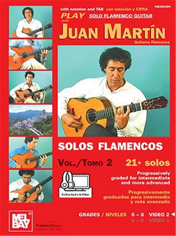Play Solo Flamenco Guitar with Juan Martin vol.2 (+Online Audio)  para guitara/tab  
