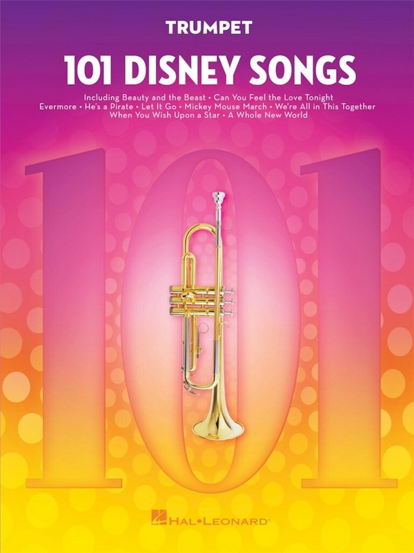 101 Disney Songs:  for trumpet  