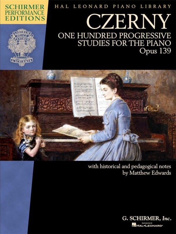100 progressive Studies op.139  for piano  
