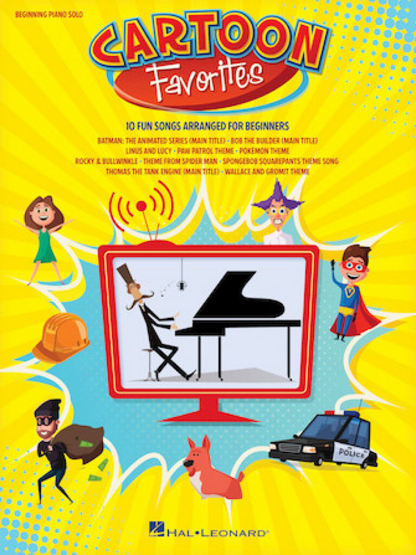 Cartoon Favorites&nbsp;&nbsp;Piano&nbsp;&nbsp;