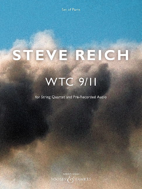 WTC 9/11  für Streichquartett und aufgenomme Stimmen  Stimmensatz