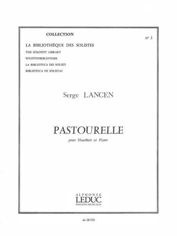 AL28723  Pastourelle  für Oboe und Klavier  