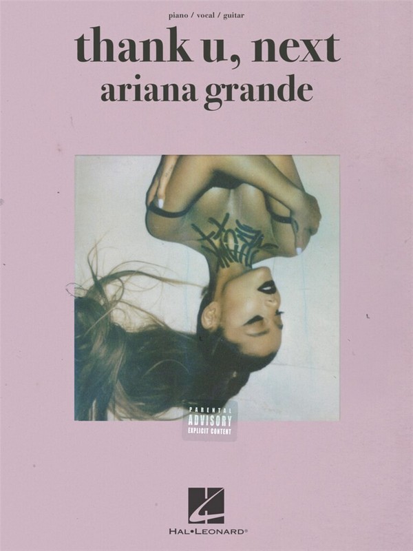 Ariana Grande: Thank U Next&nbsp;&nbsp;songbook piano/vocal/guitar&nbsp;&nbsp;