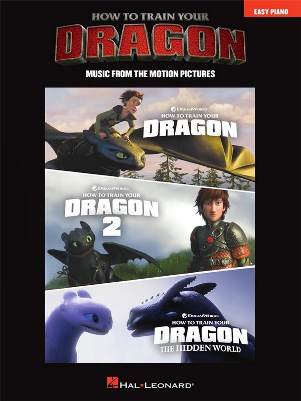 How to train your Dragon:  for easy piano  