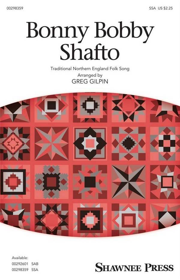 Bonny Bobby Shafto&nbsp;&nbsp;SSA&nbsp;&nbsp;Choral Score