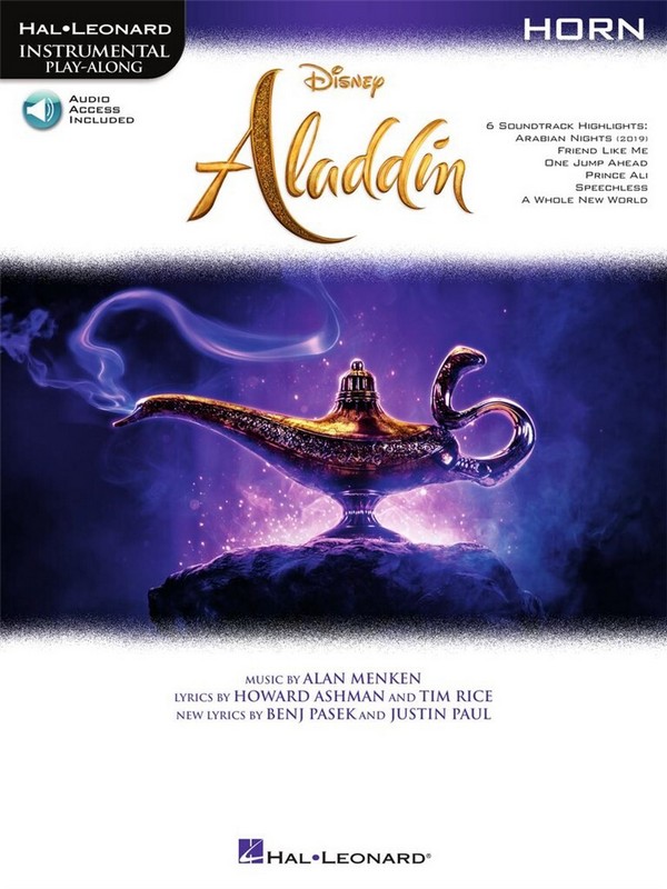 Aladdin (+Online Audio)  for horn  