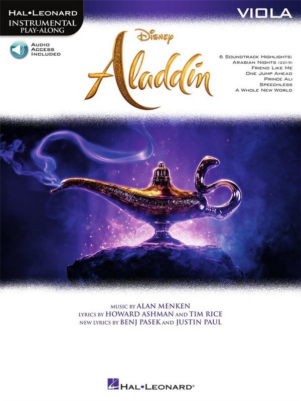 Aladdin (+Online Audio)  Viola  Buch + Online-Audio