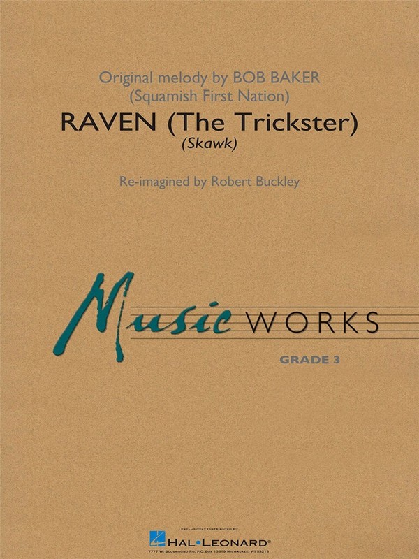 Bob Baker, Raven (The Trickster)&nbsp;&nbsp;Concert Band&nbsp;&nbsp;Score