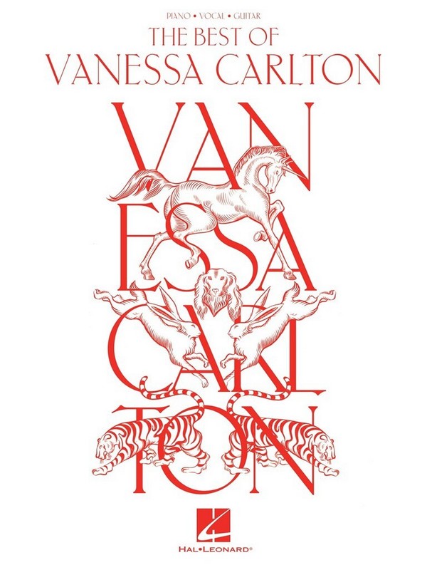 The Best of Vanessa Carlton  songbook piano/vocal/guitar  