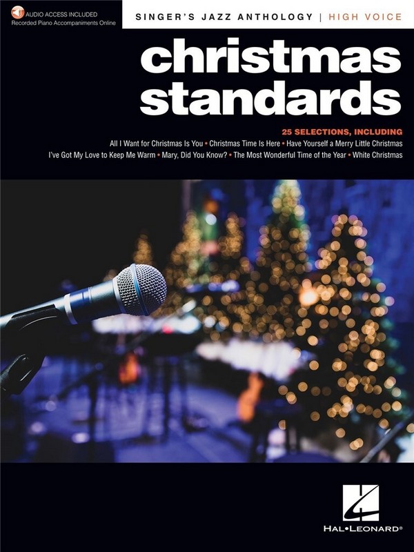 Christmas Standards (+Online Audio)&nbsp;&nbsp;for high voice and piano&nbsp;&nbsp;