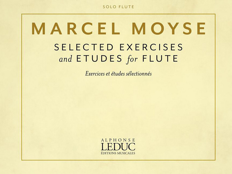 Selected Exercises and Etudes  for flute  