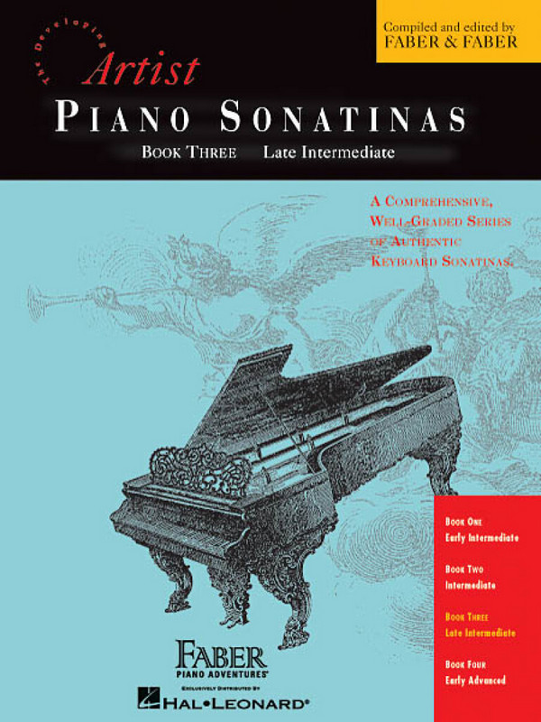 The Developing Artist: Piano Sonatinas Vol. 3&nbsp;&nbsp;for piano&nbsp;&nbsp; 