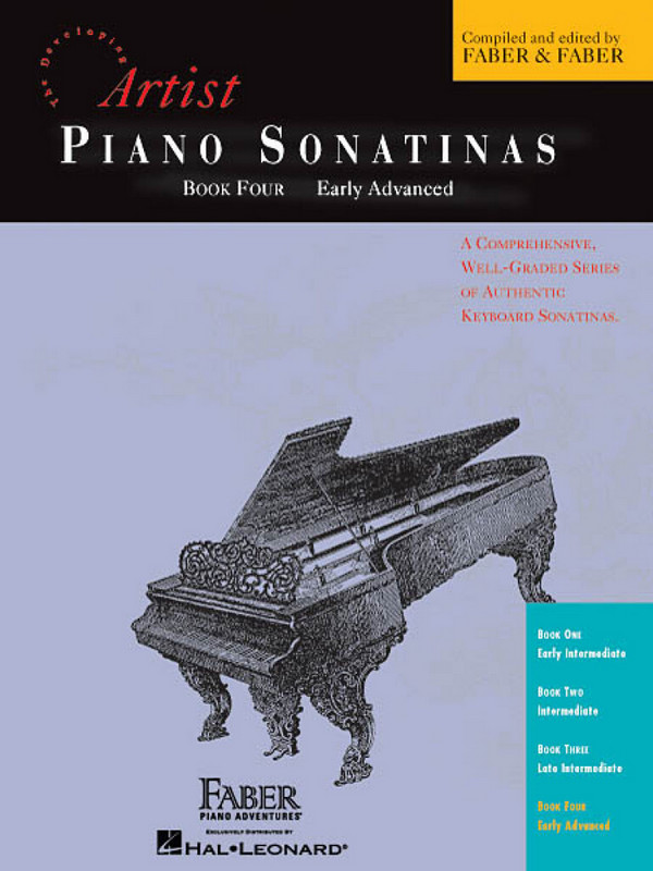 The Developing Artist: Piano Sonatinas - Book 4&nbsp;&nbsp;Piano&nbsp;&nbsp;Instrumental Album
