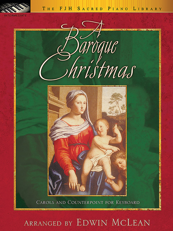 A Baroque Christmas - Carols And Counterpoint For Keyboard  Piano  Instrumental Album