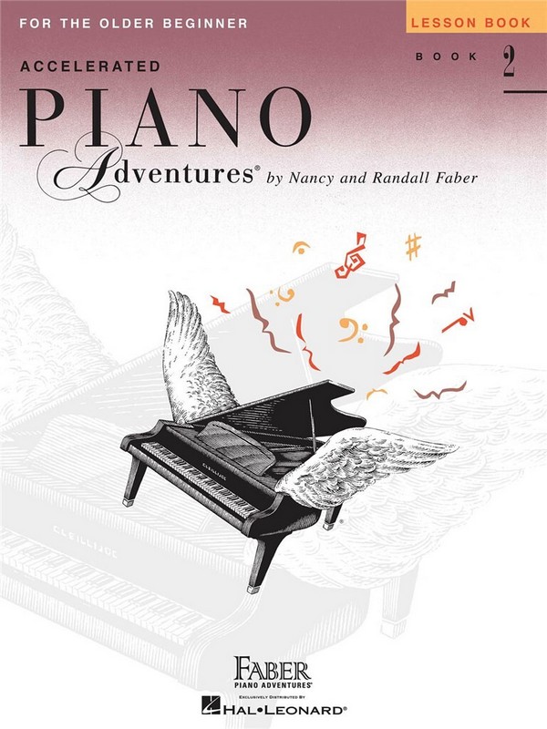 Accelerated Piano Adventures - Lesson Book 2 (International Edition)  for piano  Instrumental Tutor