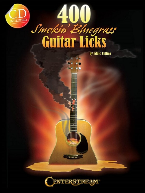 400 Smokin' Bluegrass Guitar Licks (+CD):  for guitar in tablature  