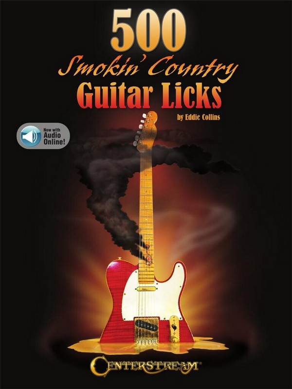 500 Smokin' Country Guitar Licks (+Online Audio)  for guitar  