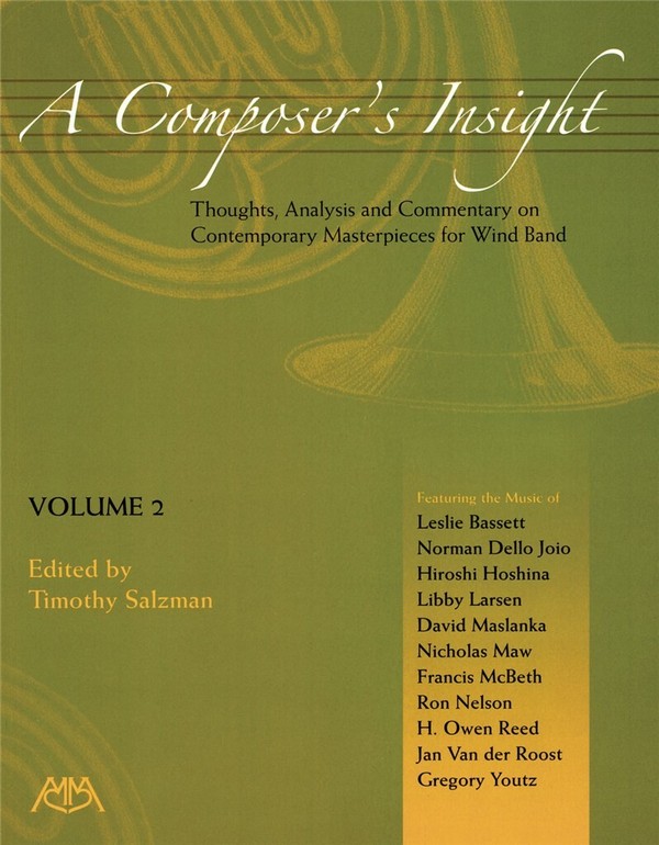 A Composer's Insight, Volume 2    Buch