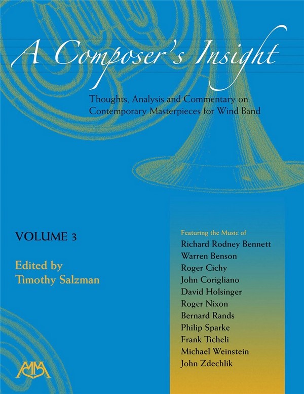 A Composer's Insight, Volume 3    Buch