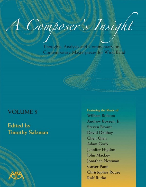 A Composer's Insight: Volume 5    Buch