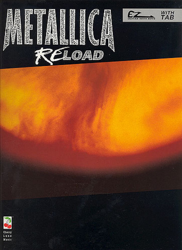 Metallica: Reload&nbsp;&nbsp;for easy guitar with tablature and voice&nbsp;&nbsp;Songbook