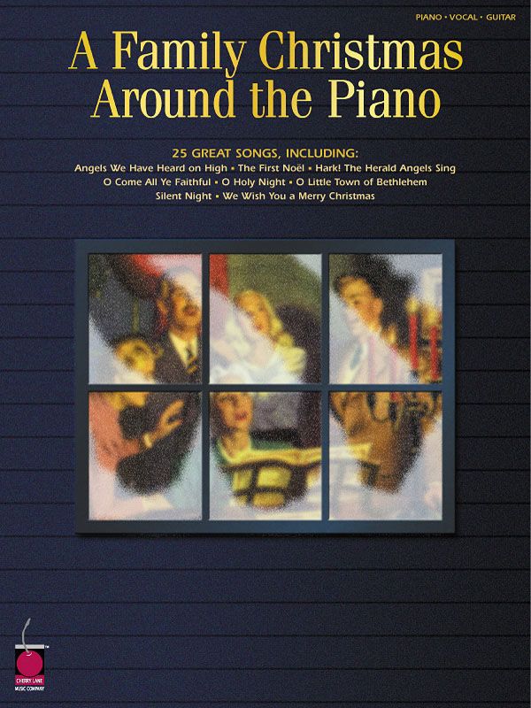 A Family Christmas Around the Piano  Klavier  Buch