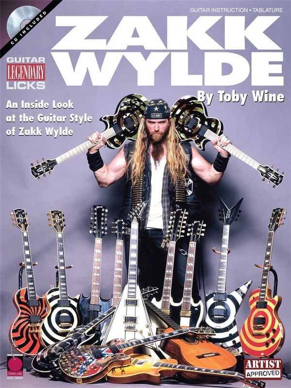 Zakk Wylde Legendary Guitar Licks (+CD):  for guitar/tab  