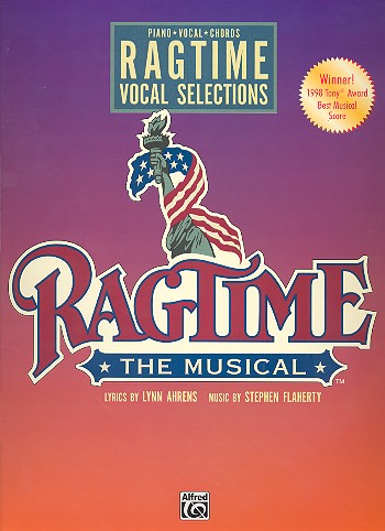 Ragtime Musical&nbsp;&nbsp;vocal selections&nbsp;&nbsp;