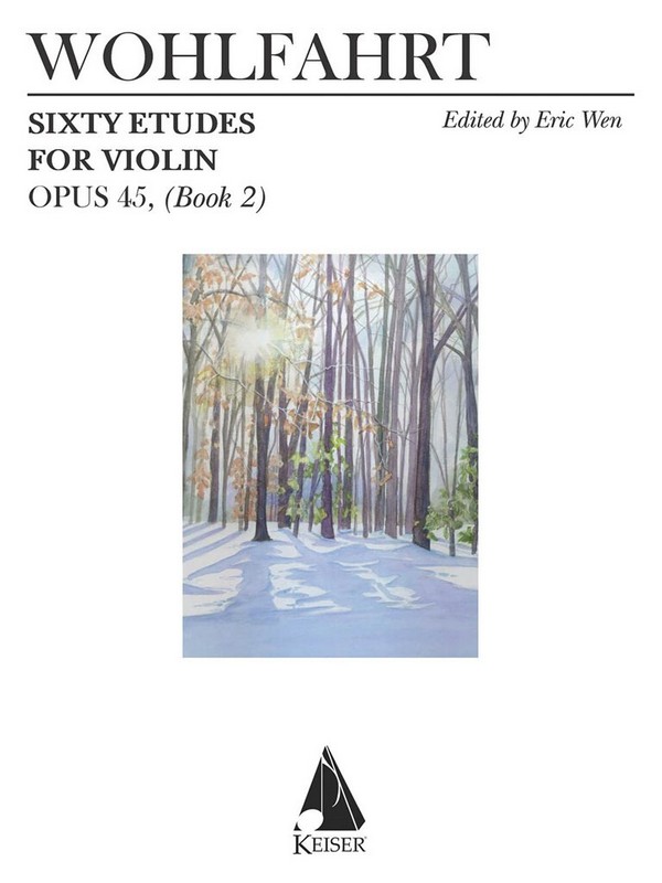 Franz Wohlfahrt, 60 Etudes for Violin, Op. 45&nbsp;&nbsp;Violin&nbsp;&nbsp;Buch