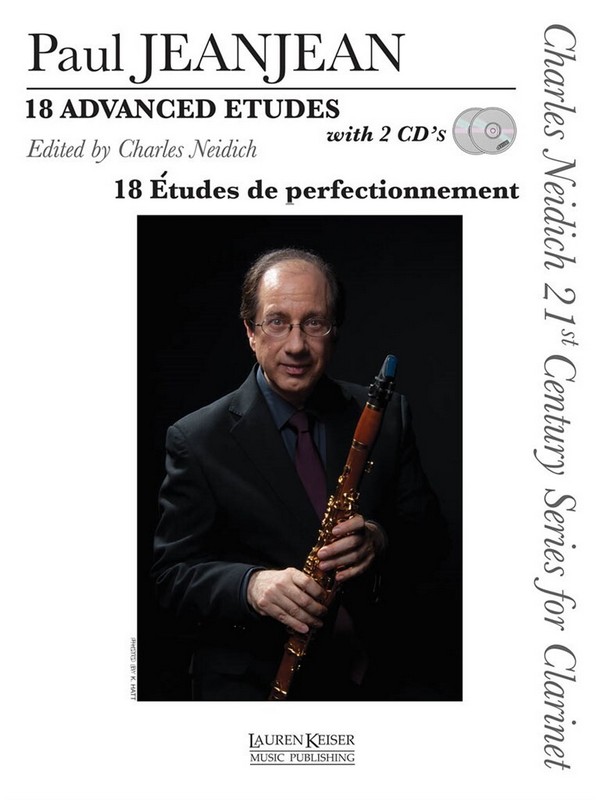 18 Advanced Etudes (+Online Audio)  for clarinet  