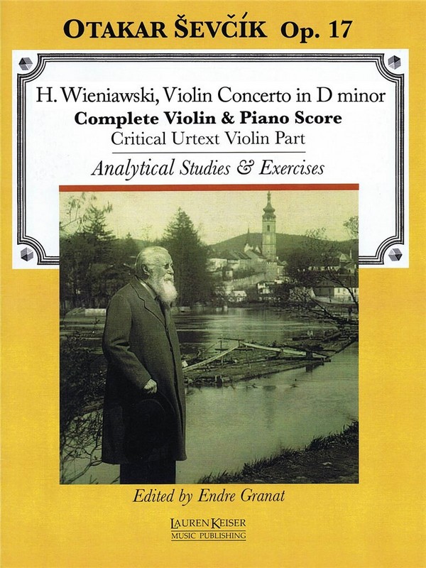 Henryk Wieniawski, Violin Concerto in D minor, Op. 17&nbsp;&nbsp;Violine und Klavier&nbsp;&nbsp;Buch