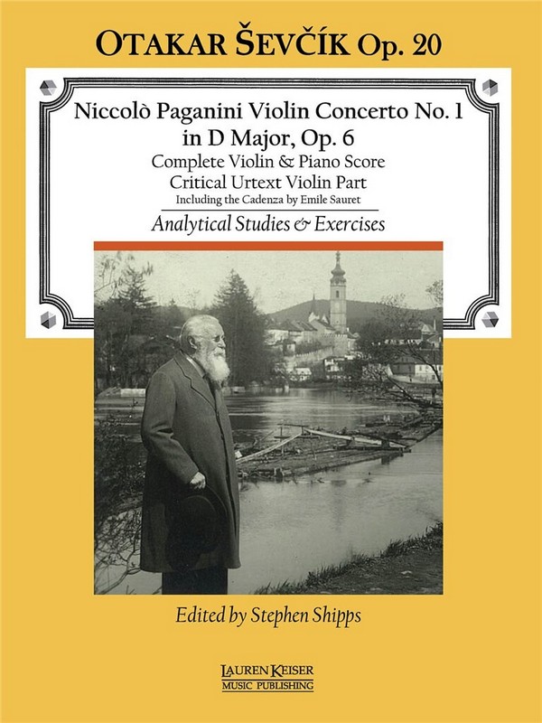 Niccolò Paganini, Concerto No. 1 in D Major&nbsp;&nbsp;Violine und Klavier&nbsp;&nbsp;Buch